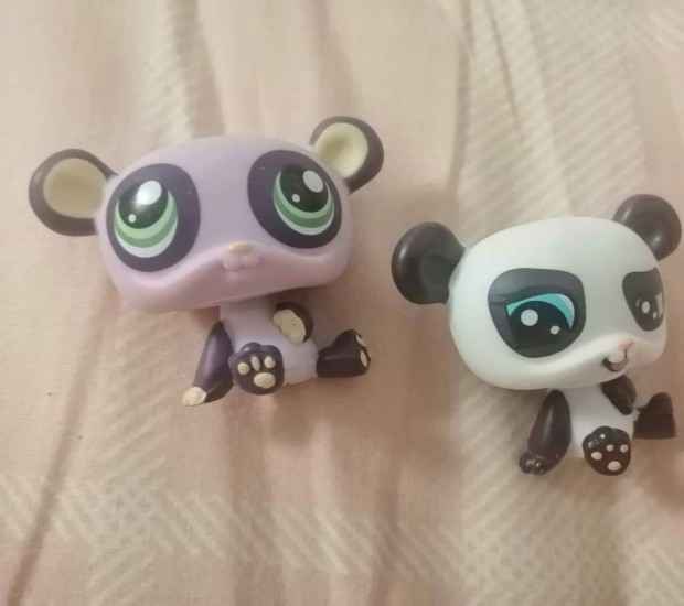 Eredeti Littlest Pet Shop (LPS) panda figurk