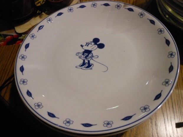 Eredeti Mickye minnie mouse francia porceln j tkszlet 3rszes