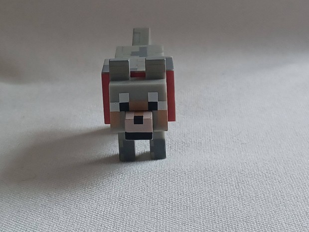 Eredeti Minecraft figura - Kutya- jszer llapotban