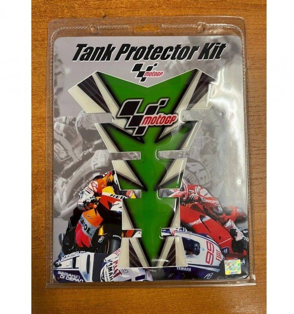 Eredeti Moto GP tankpad Kawasaki zöld