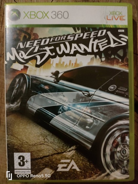 Eredeti Need For Speed Most Wanted Xbox 360