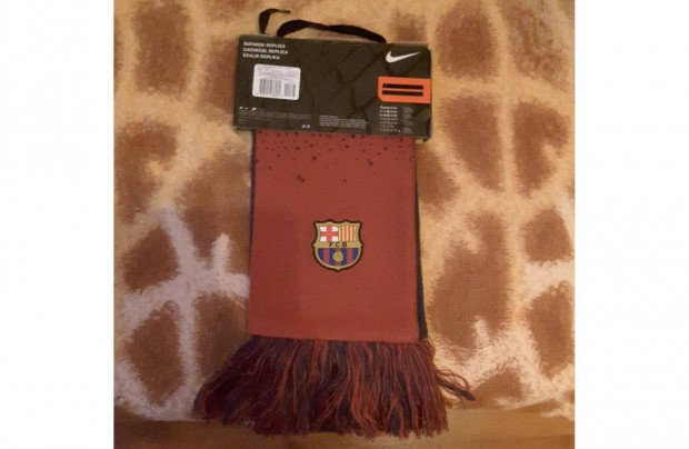 Eredeti Nike FC Barcelona kesztyű + sál + szurkolói tornazsák
