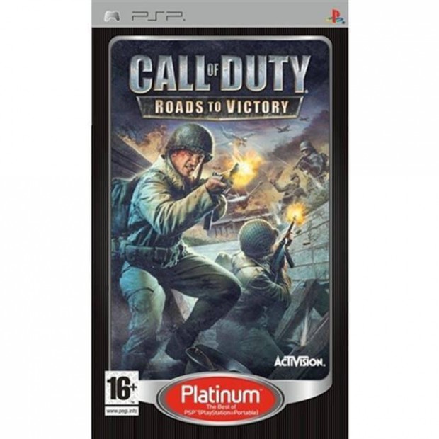 Eredeti PSP jtk Call of Duty - Roads To Victory