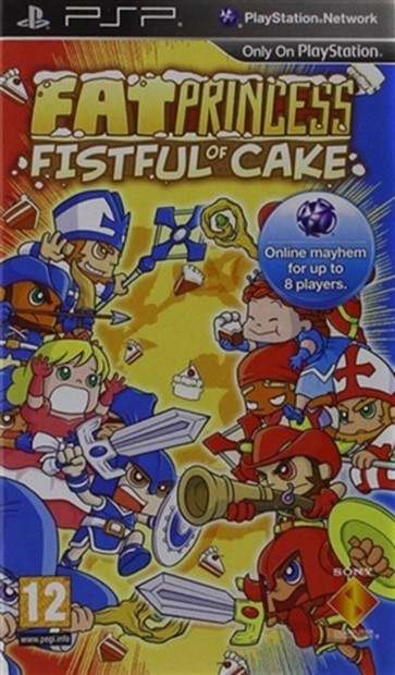 Eredeti PSP jtk Fat Princess Fistful of Cake