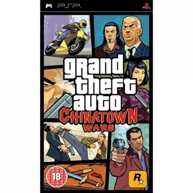 Eredeti PSP jtk Grand Theft Auto - Chinatown Wars