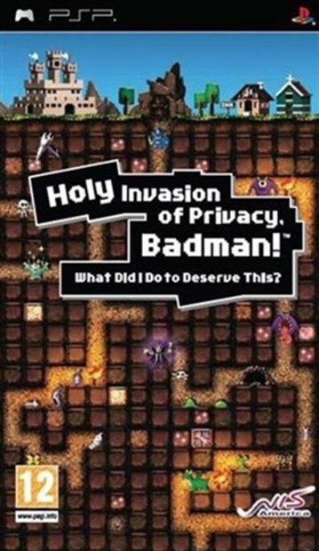 Eredeti PSP jtk Holy Invasion of Privacy, Badman!