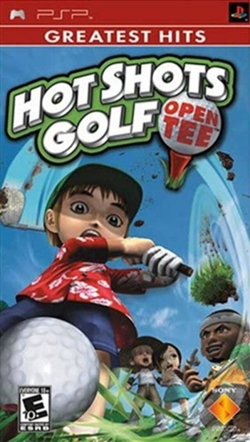 Eredeti PSP jtk Hot Shots Open Golf