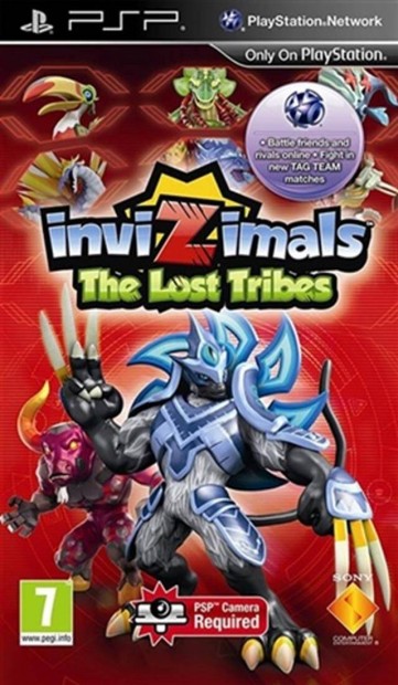 Eredeti PSP jtk Invizimals The Lost Tribes