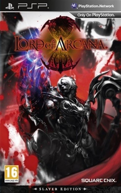 Eredeti PSP jtk Lord Of Arcana No Bookdvd
