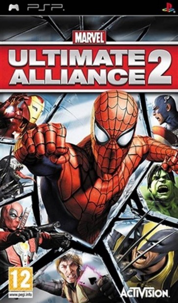 Eredeti PSP jtk Marvel Ultimate Alliance 2
