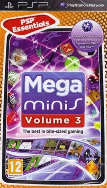 Eredeti PSP jtk Mega Minis Vol. 3