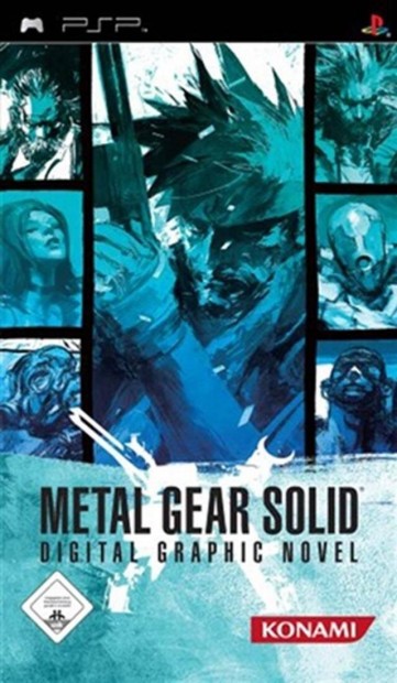 Eredeti PSP jtk Metal Gear Solid Digital Graphic Novel