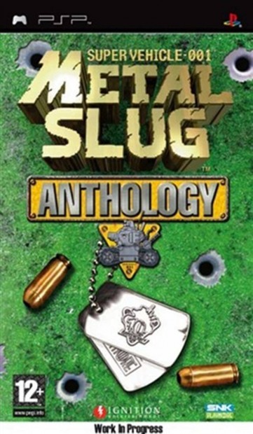 Eredeti PSP jtk Metal Slug Anthology