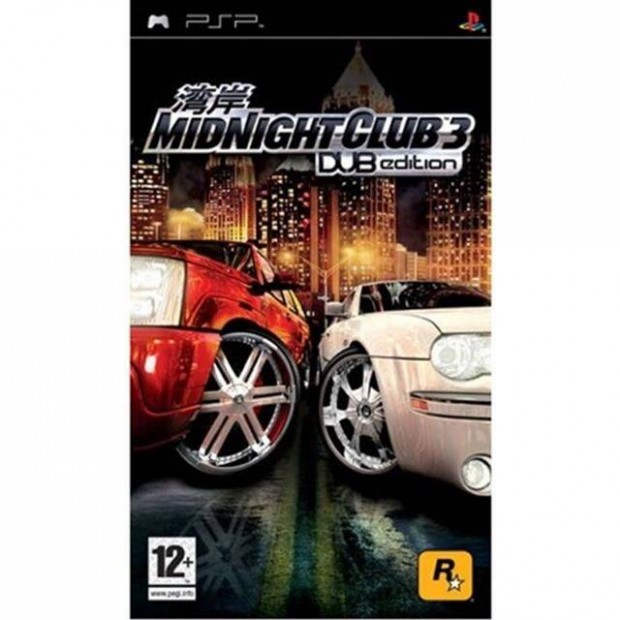Eredeti PSP jtk Midnight Club 3 Dub Edition