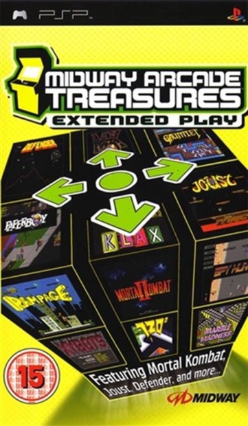 Eredeti PSP jtk Midway Arcade Treasures