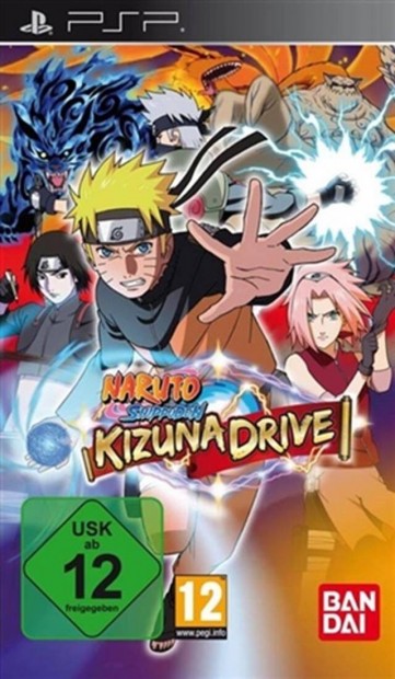 Eredeti PSP jtk Naruto Shippuden Kizuna Drive