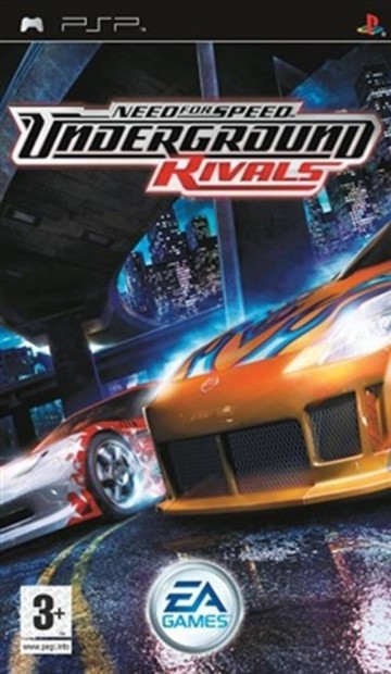 Eredeti PSP jtk Need For Speed Underground Rivals