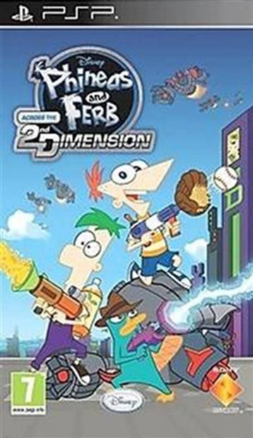 Eredeti PSP jtk Phineas And Ferb Across The 2nd Dimensio