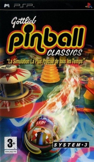 Eredeti PSP jtk Pinball Hall of Fame