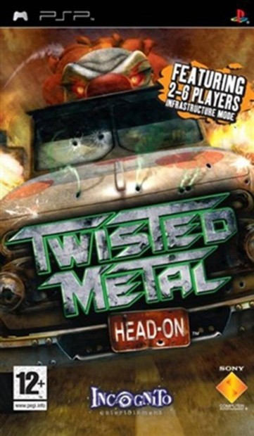 Eredeti PSP jtk Twisted Metal Head On