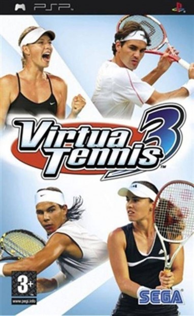 Eredeti PSP jtk Virtua Tennis 3