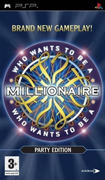 Eredeti PSP jtk Who Wants To Be A Millionaire Party Ed