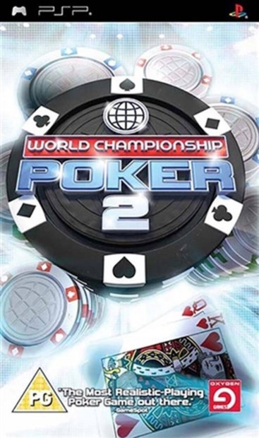 Eredeti PSP játék World Championship Poker 2