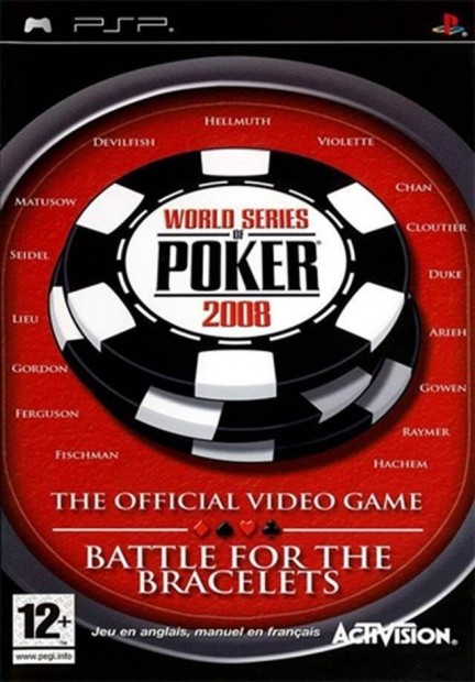 Eredeti PSP jtk World Series of Poker 2008