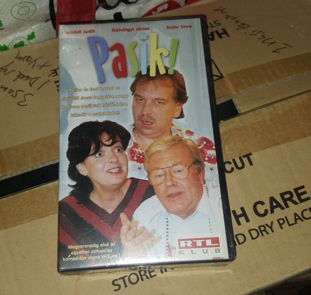 Eredeti Pasik VHS Kazetta RTL j