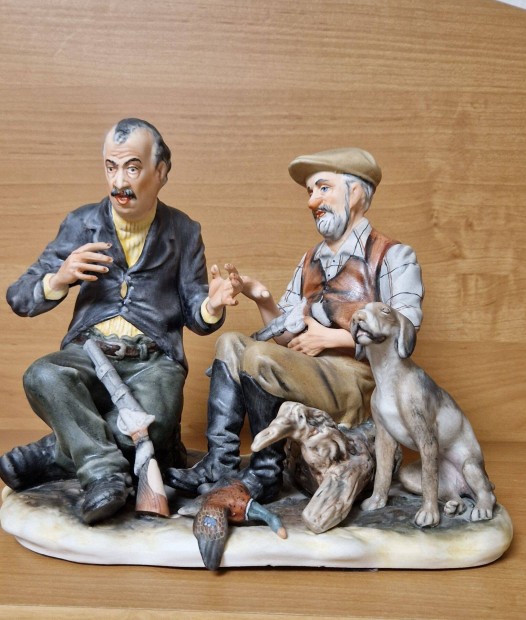 Eredeti Poema Porcelain szobor "Vadász"
