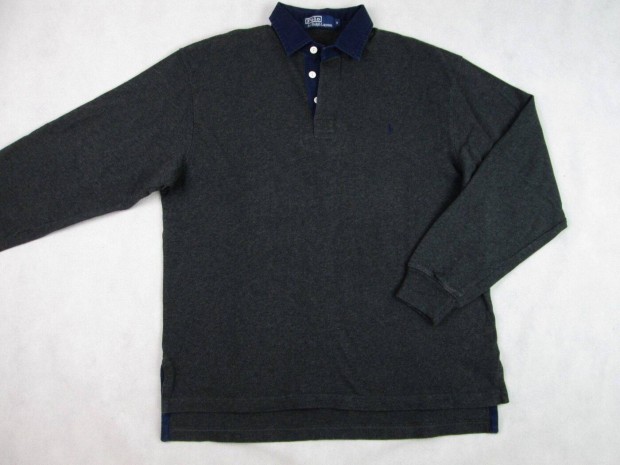 Eredeti Ralph Lauren (S/M) Elegns Hossz Ujj Frfi Gallros Pulver