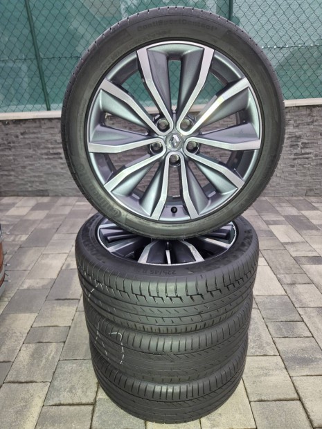 Eredeti Renault 19" alufelni 225/45 r19 ny�ri gumival 