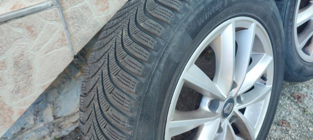 Eredeti Renault Megane könnyűfém felni téli szett