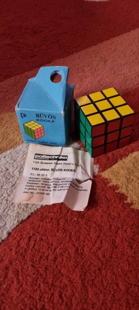 Eredeti Rubik kocka,  nem hasznlt 