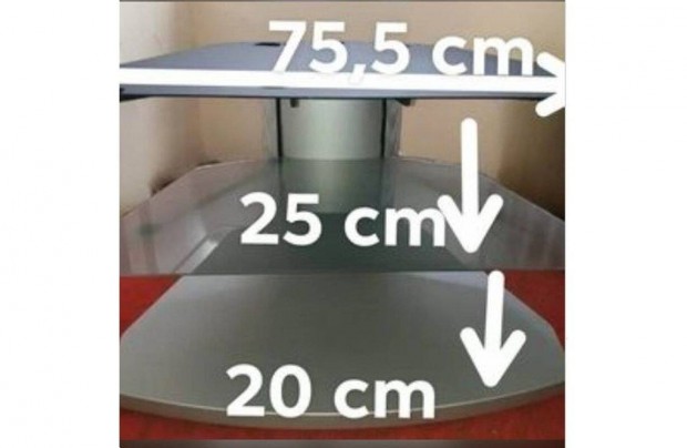 Eredeti Sony TV-Hifi állvány szép hibátlan eladó