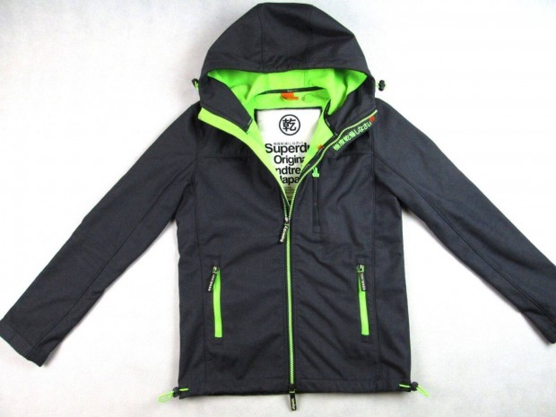 Eredeti Superdry (S) Frfi Softshell Dzseki/Kabt