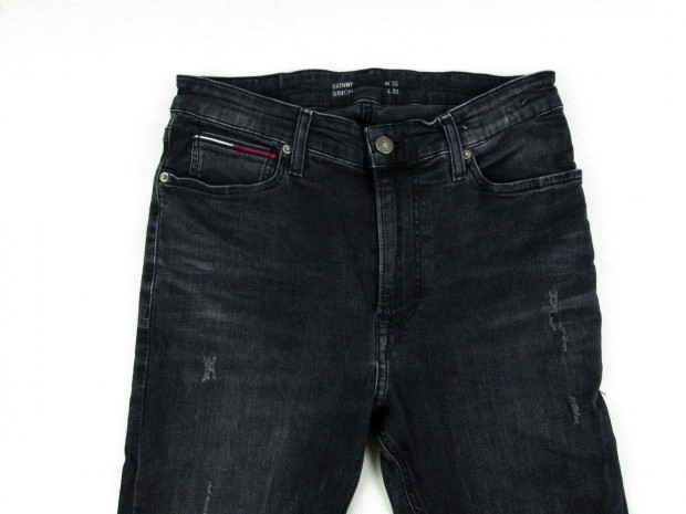 Eredeti Tommy Hilfiger Skinny Simon W32/L32 Frfi Kopt. Sztrecs Farmer