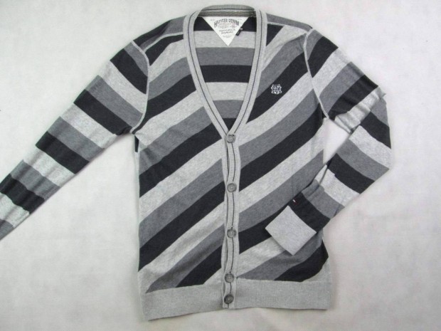 Eredeti Tommy Hilfiger (M / L) Elegns Frfi Rugalmas Kardign