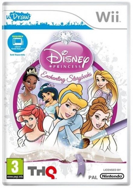 Eredeti Wii jtk Disney Princess Enchanting Storybooks