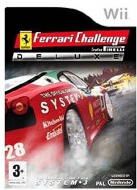 Eredeti Wii jtk Ferrari Challenge Deluxe