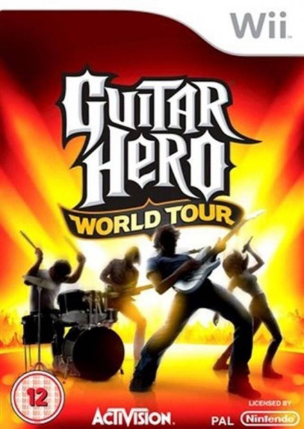 Eredeti Wii jtk Guitar Hero World Tour (No Guitar)