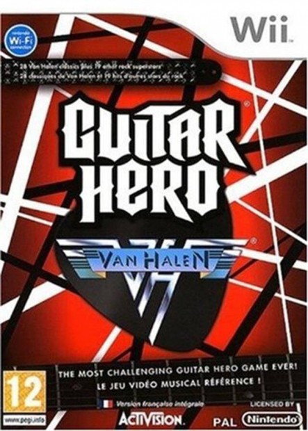 Eredeti Wii jtk Guitar Hero - Van Halen