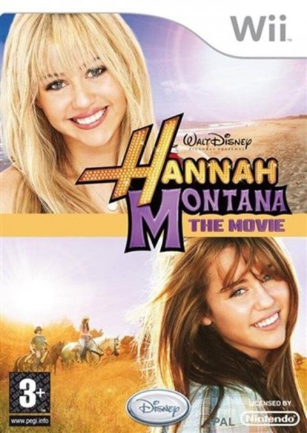 Eredeti Wii jtk Hannah Montana The Movie Game