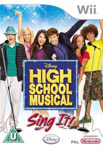 Eredeti Wii jtk High School Musical, Sing It + Mic