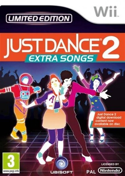 Eredeti Wii jtk Just Dance 2 Extra Songs