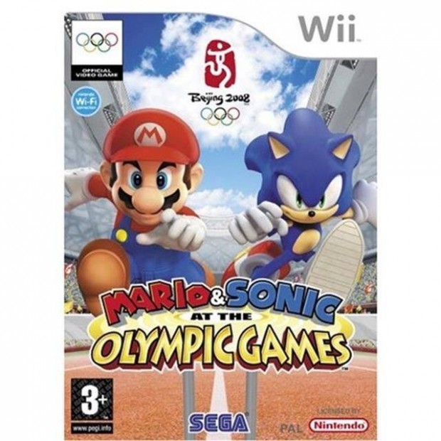 Eredeti Wii jtk Mario & Sonic At The Olympic Games