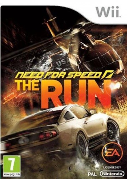 Eredeti Wii jtk Need For Speed The Run