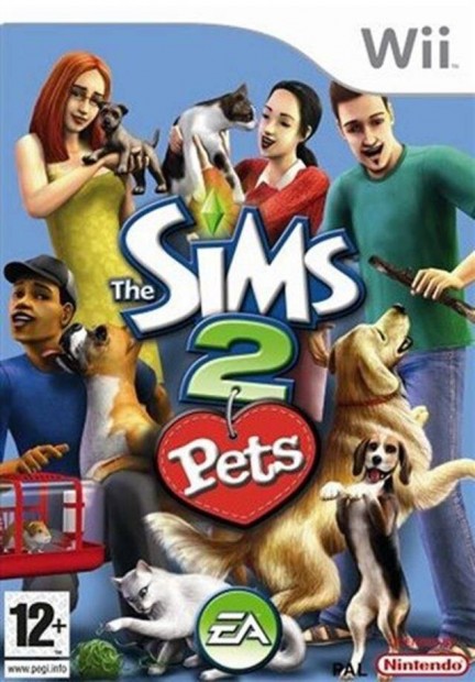 Eredeti Wii jtk Sims 2 Pets