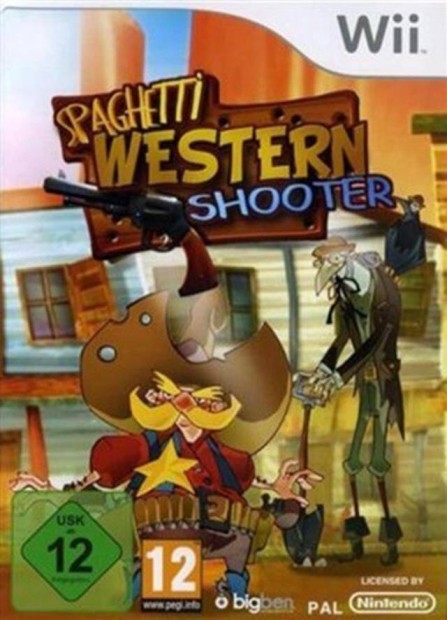 Eredeti Wii jtk Spaghetti Western Shooter