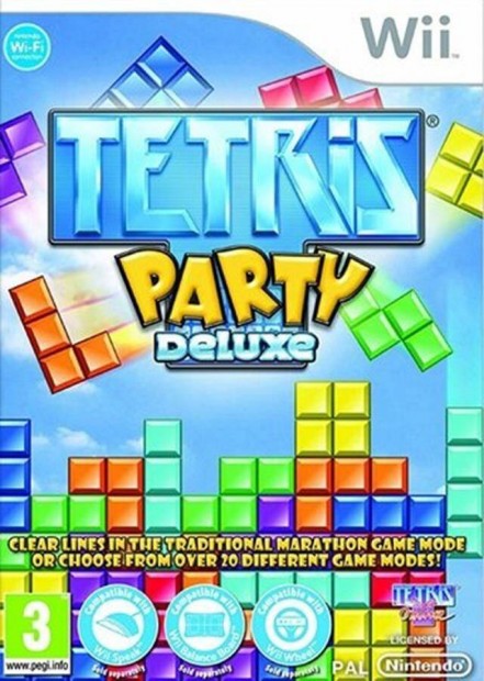 Eredeti Wii jtk Tetris Party Deluxe